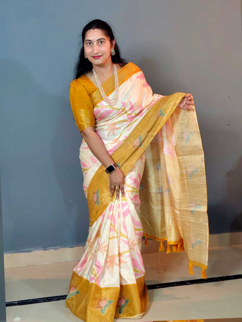 Premium raw mango silk -F212