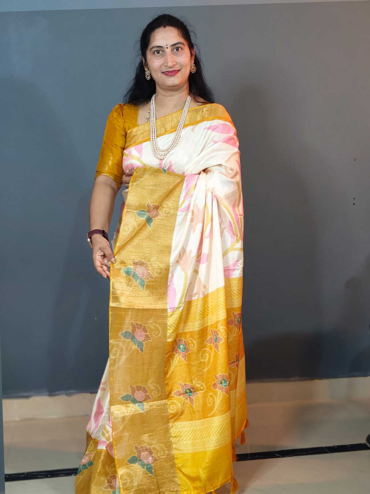 Premium raw mango silk -F212