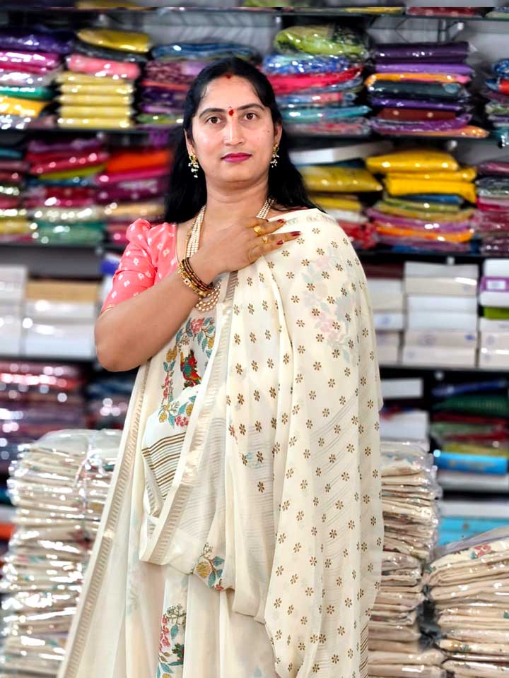 Premium Metolico Georgette F221