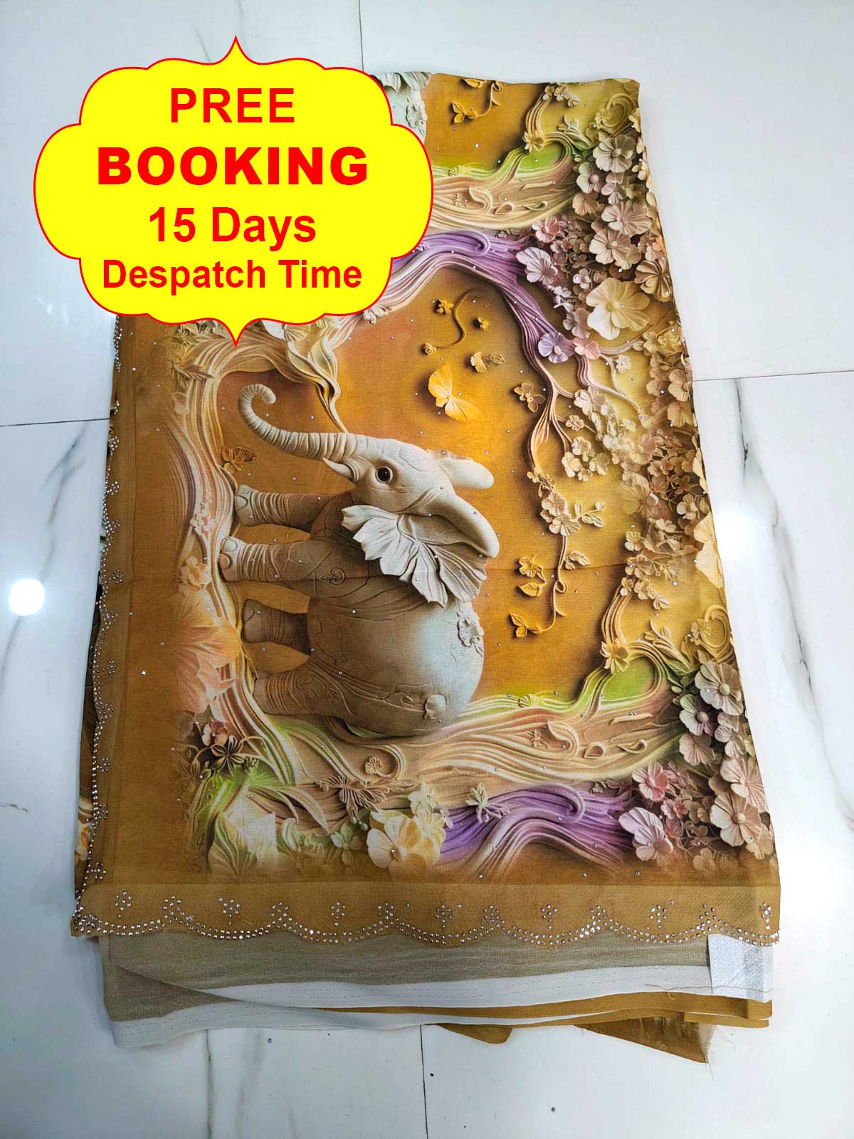3D digital micro Georgette okay F224