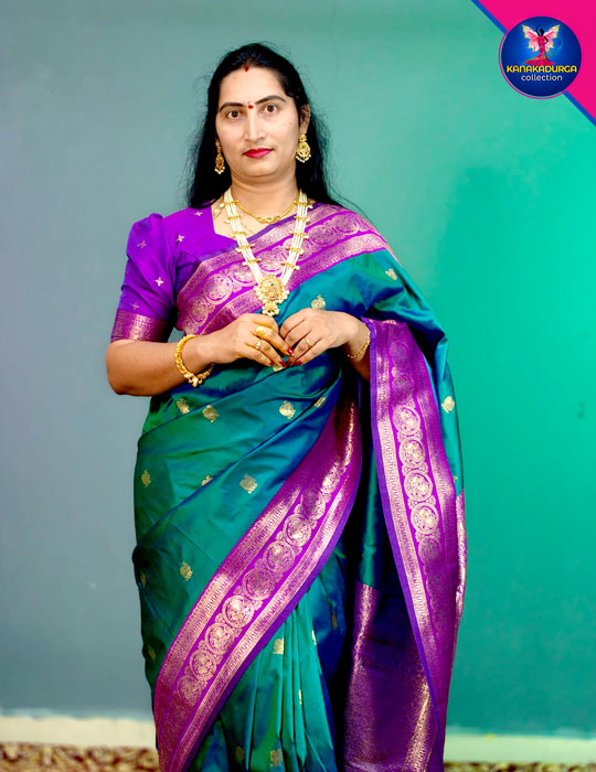 Banarasi pattu-F232