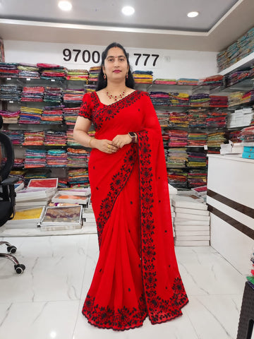 Fox Georgette party wear 347