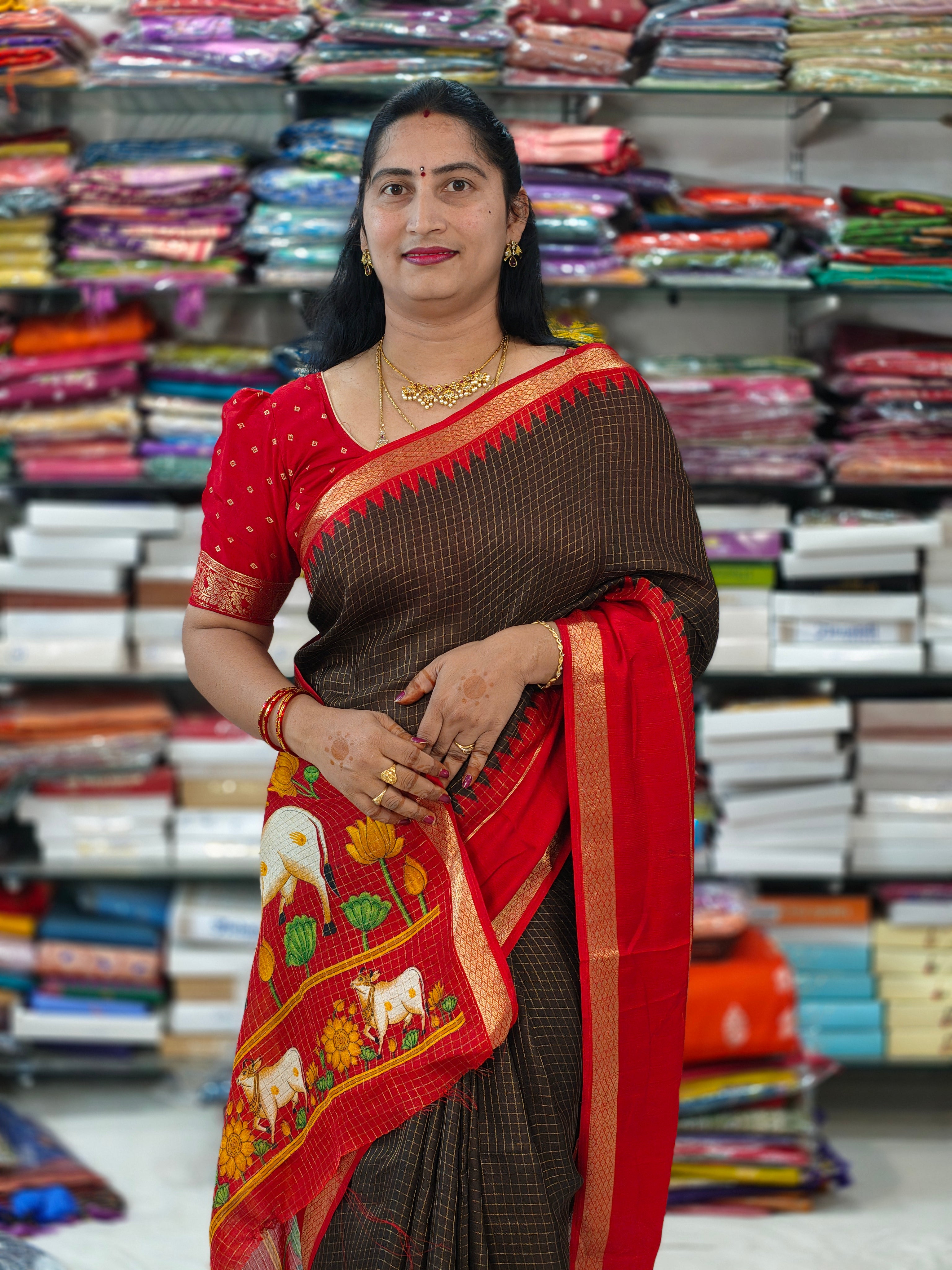 Mangalagiri Georgette F233