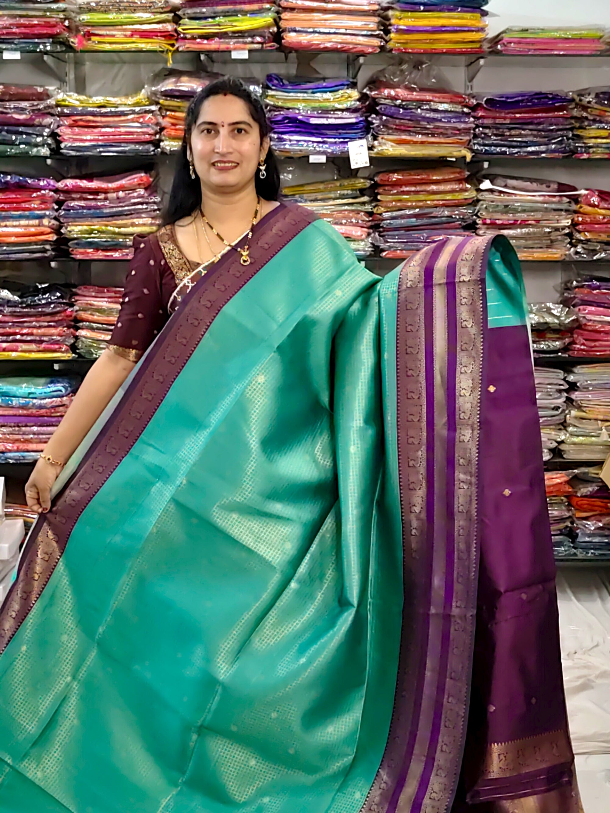 Semi Gadwal pattu vintage style 323
