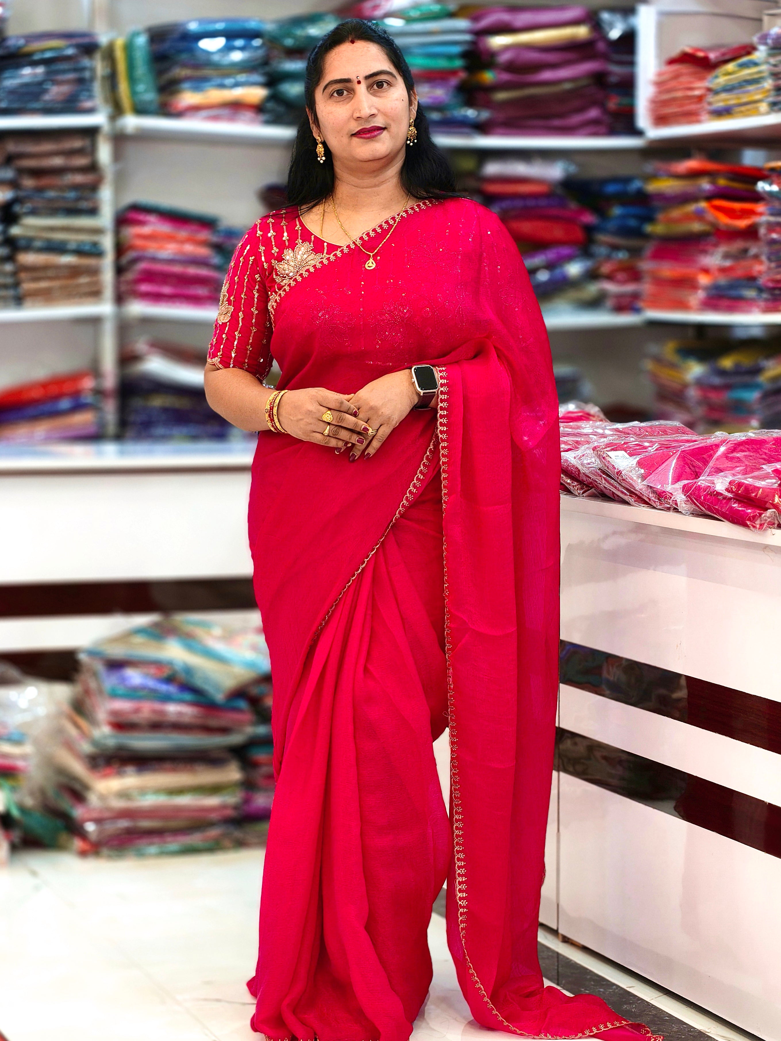 Space silk (Hot pink) 279