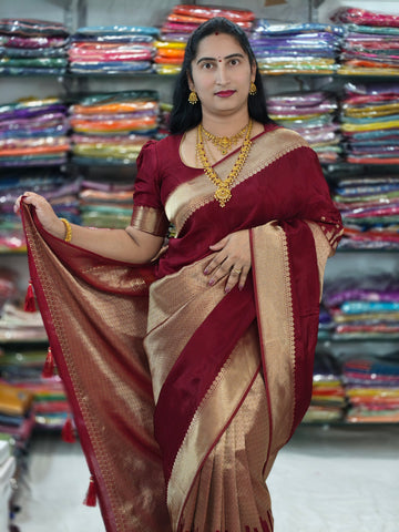 Premium russian pattu silk -355