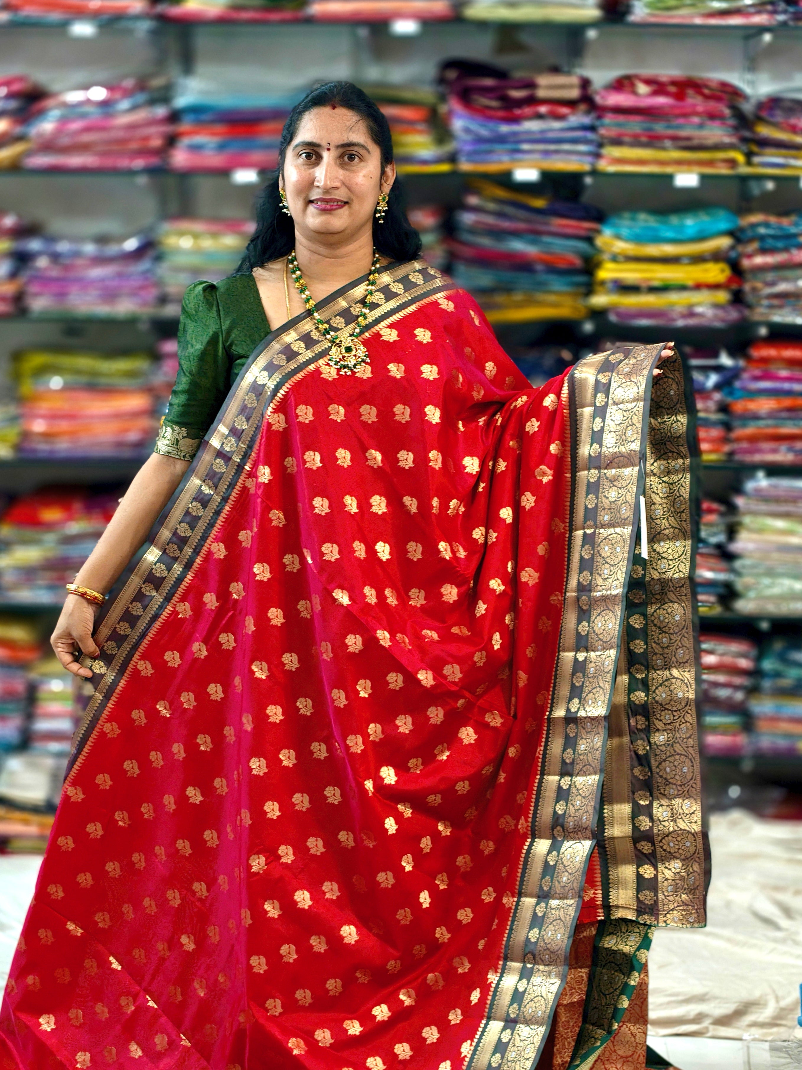Banarasi lightweight pattu 289