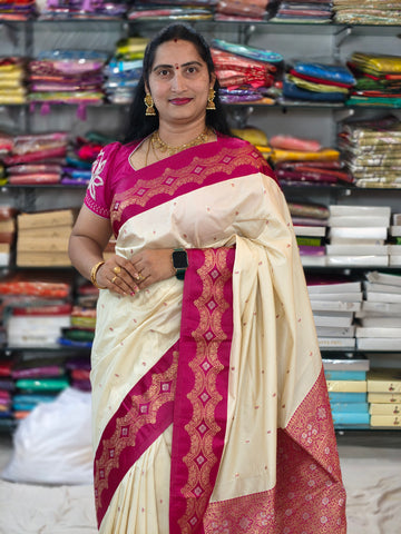 Banaras soft pattu-F244