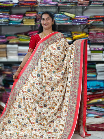 Crape silk with mirror F234