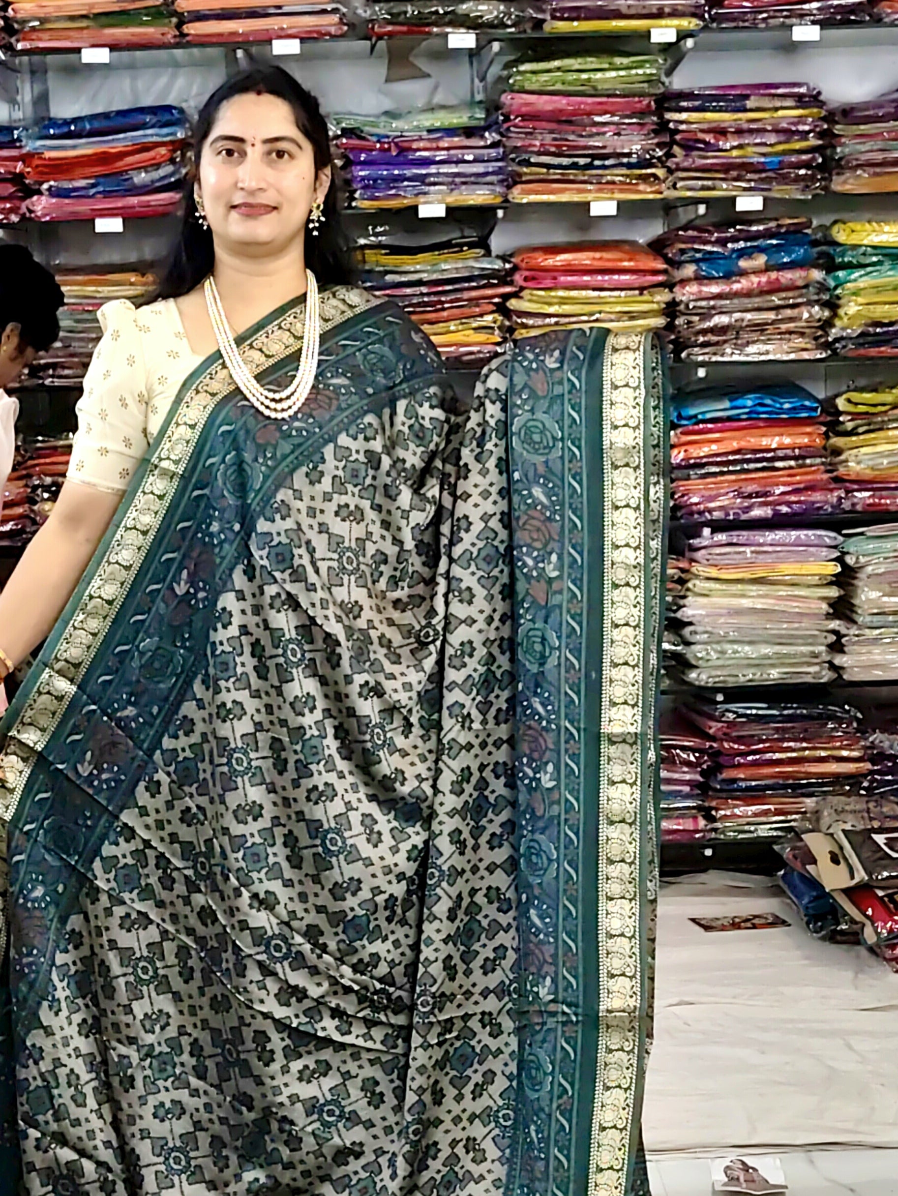 Ikkat pattu silk 278