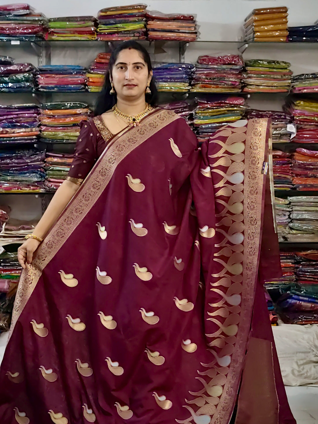 Banarasi pattu 354