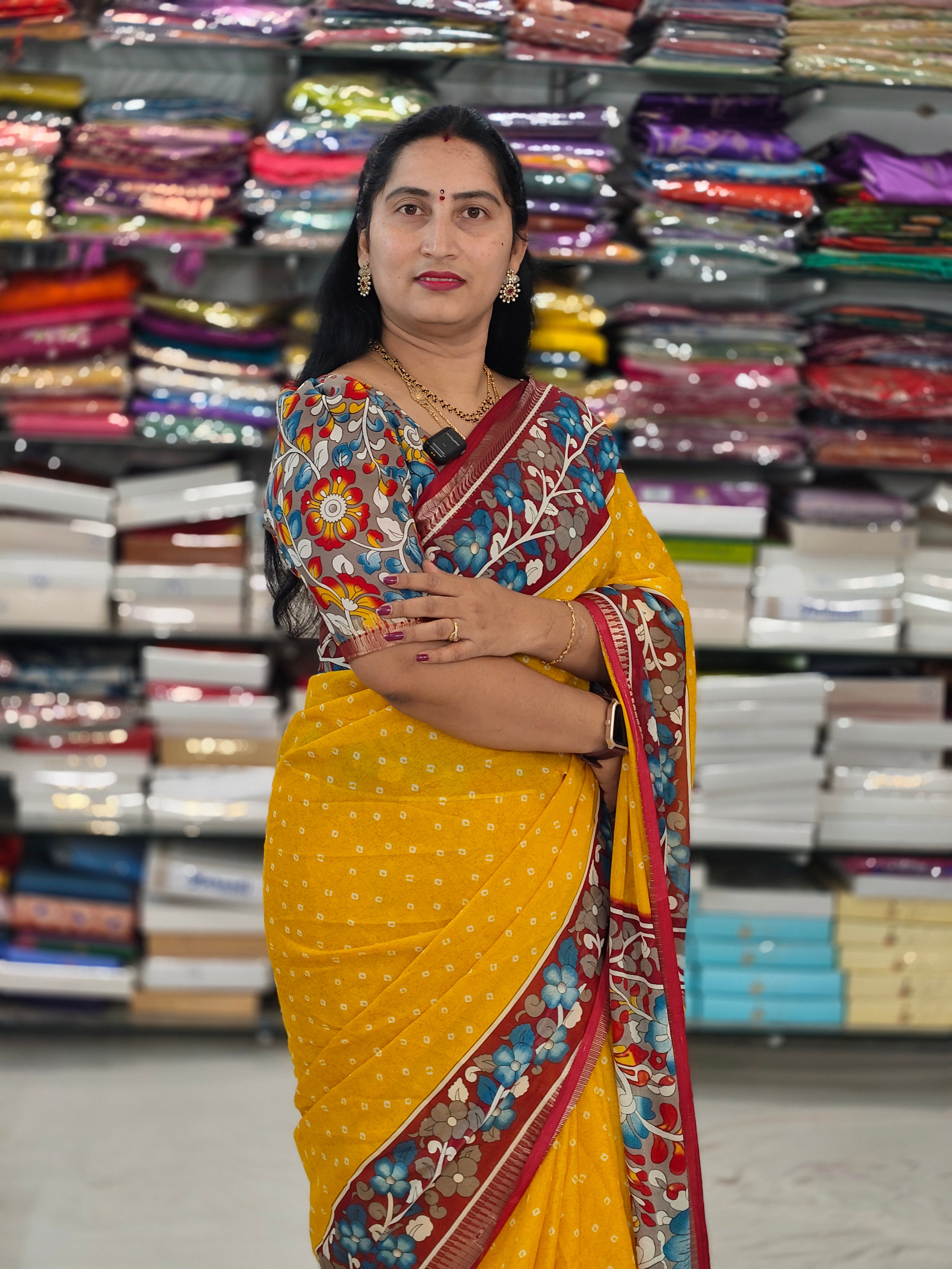 Mangalgiri Georgette-F226