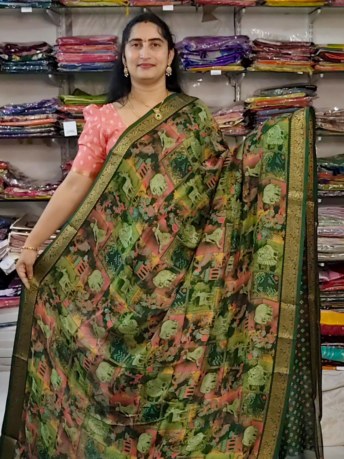 Kalamkari Georgette 341