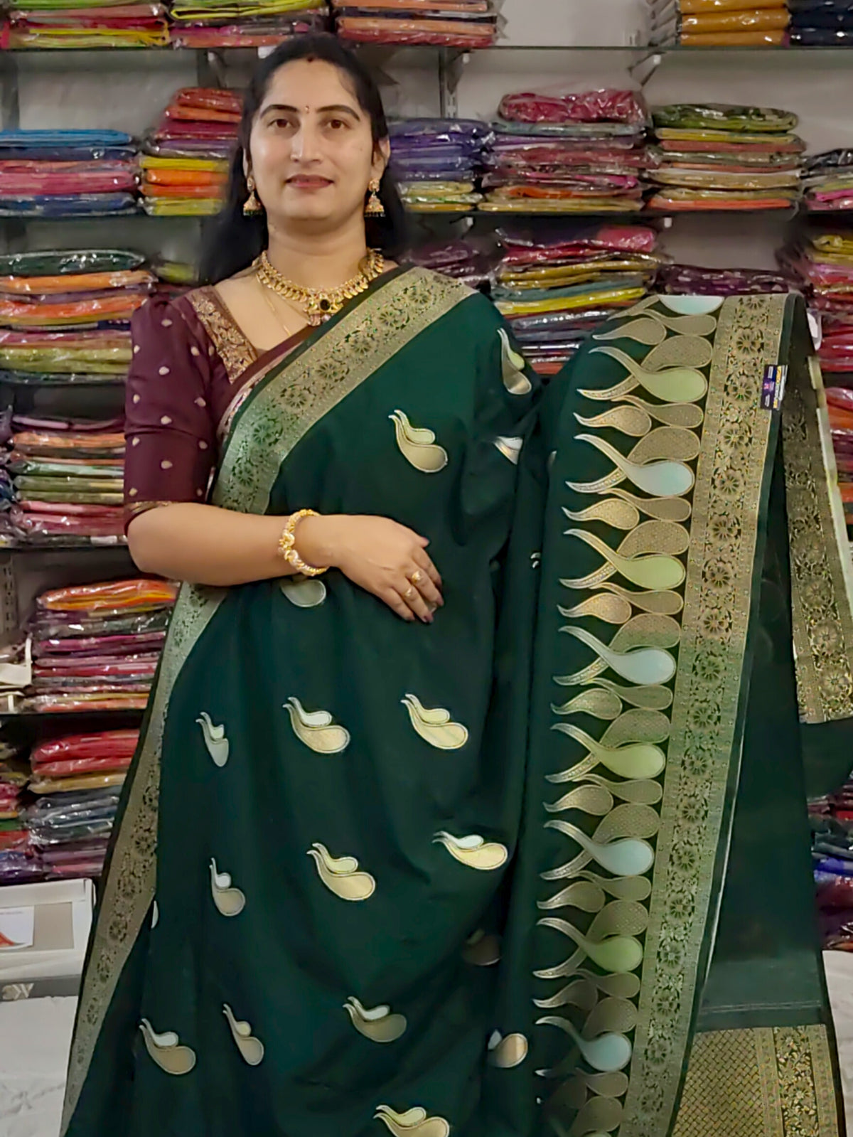 Banarasi pattu 354