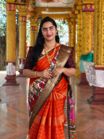 Uppada Silk F285